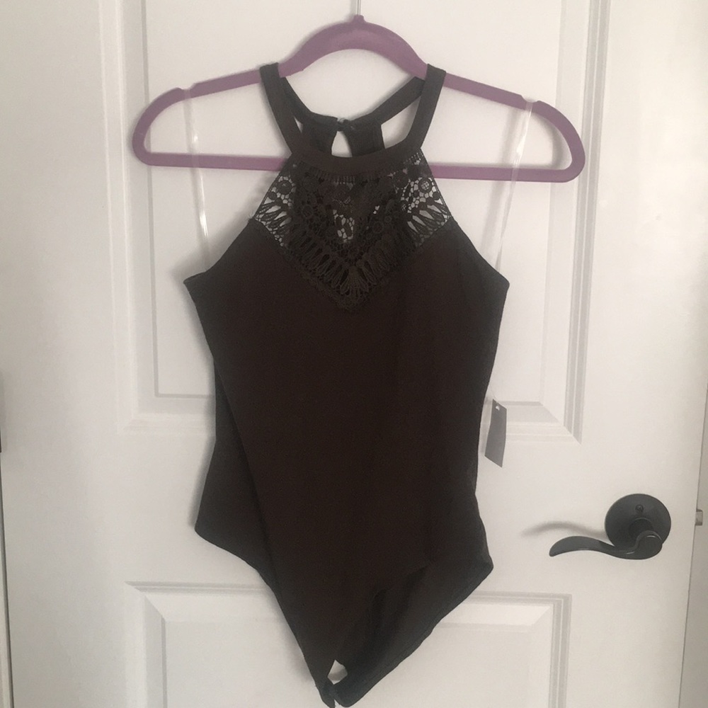 Halter top body suit from Charlotte Russe